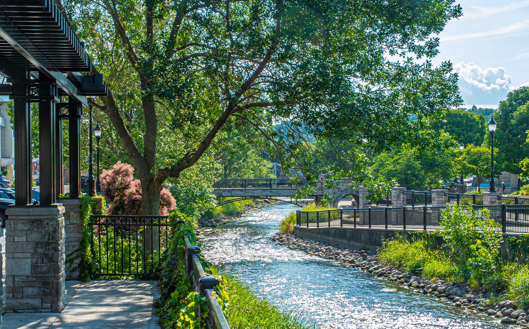 Downtown River Walk David Kielpinski Waukesha 125-22