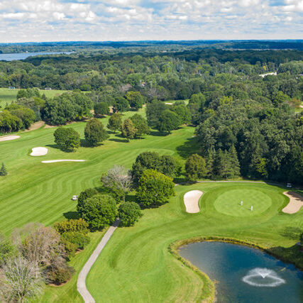 NagaWaukee Golf Course Summer Drone